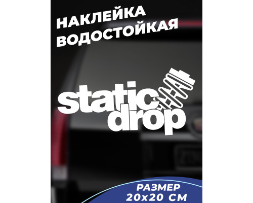 "Эксклюзивная наклейка на автомобиль: 20x6 static"