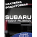 Наклейка Subaru Team Russia 20x5 - стильное авто украшение