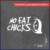 "Уникальная наклейка для авто: No Fat Chicks 20x10"