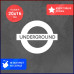 Наклейка на авто "Underground Style" 20x16