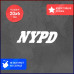 "Эксклюзивная наклейка на авто: NYPD 20x6"