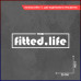 Наклейка на авто "Fitted Life" - стильное дополнение!