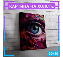 Картина интерьерная на холсте "Красочная осень" 30х40 см