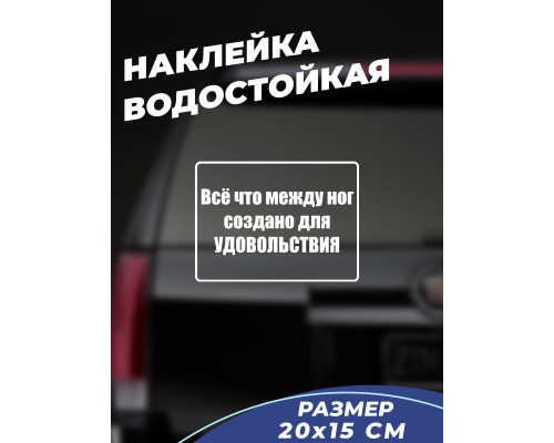 Наклейка на авто 20x15 - Стильное дополнение для вашего автомобиля!