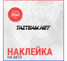 Наклейка на авто 20х2 TazTeam