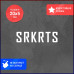 Наклейка на авто "Srkrts" - стильное дополнение!