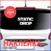 Наклейка на авто Static Drop 20х9 (2)