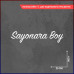 Наклейка на авто "Sayonara Boy" - стильный аксессуар для вашего автомобиля