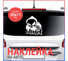 Наклейка на авто 20x17 bind